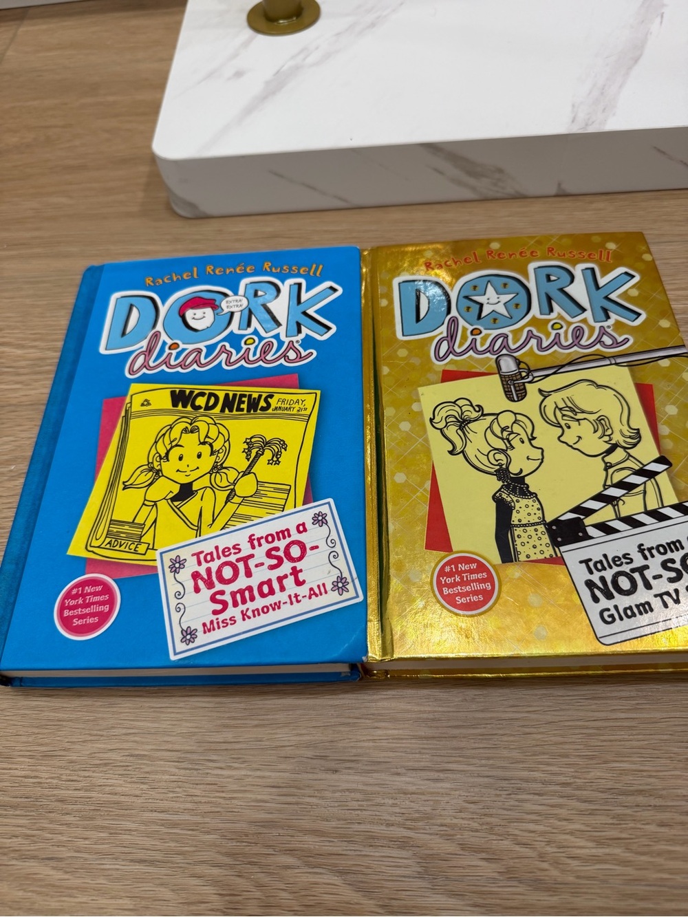 Dork Diaries Kids Hardcover Book - Blue & Gold